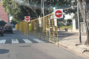 Parque Avellaneda: Obras en las veredas