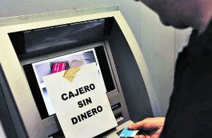 Los cajeros están al límite