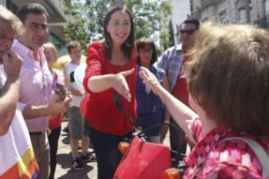 Vidal visitó Almirante Brown y Esteban Echeverría
