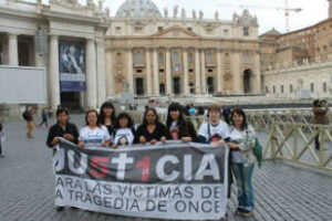 Familiares se reunieron con el Papa