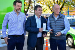 Lanús Ritondo: Inauguró torre de vigilancia