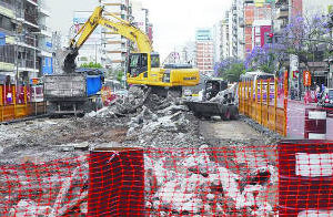 Metrobús: Vía libre para las obras en Avenida Cabildo
