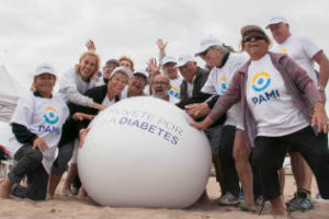 PAMI  campaña movete por la diabetes