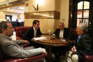 Ritondo recibió a autoridades de la ciudad de Miami