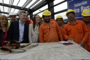 Matanza, Vidal  – Macri: Recorrida por las obras del Metrobús