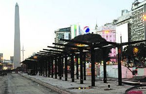 Metrobús:Con fecha de inauguración el 9 de julio