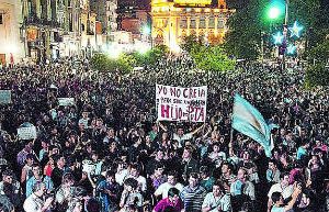 Argentina:Con alto riesgo de revueltas sociales