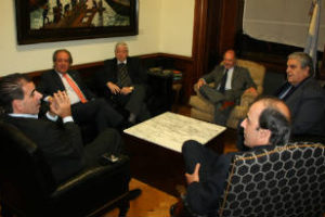Ritondo se reunió con representantes del sector inmobiliario
