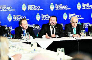 Acto de apoyo al fiscal Campagnoli
