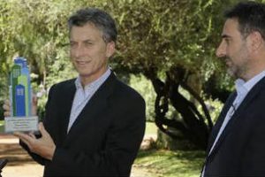 Macri recibió un premio internacional