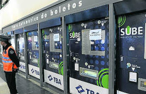 Once:Llegan los molinetes para pagar con la SUBE