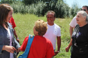 Vidal y Del Sel recorrieron el Partido de la Costa