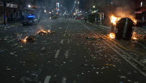 De la Alegría a los destrozos,vergüenza mundial?