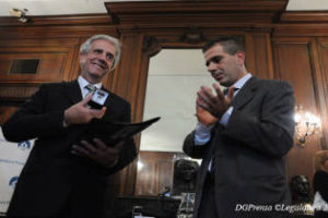 El expresidente uruguayo Tabaré Vázquez fue Huésped de Honor