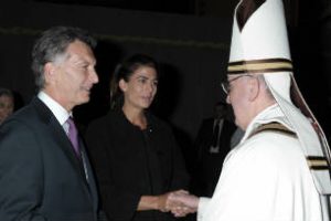 Macri saludó a Su Santidad Francisco