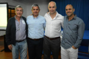 Larreta y Salas Martínez ,una charla motivacional en Belgrano