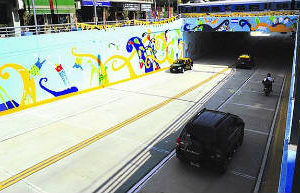 Con seis nuevos túneles,se aliviaría el transito