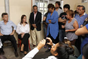 Macri acompañó a Vidal a Lomas de Zamora