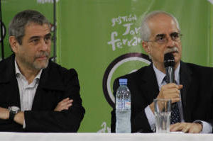Taiana con el Intendente Jorge Ferraresi