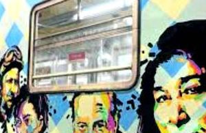 Intervención artística en la línea A