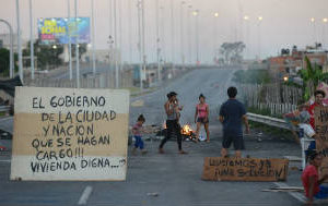 Autopista Illia: Desalojan la protesta,después de ocho días