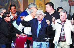 Moyano dijo: “El pueblo se expresó”