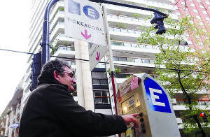 Sube la ficha del parquímetro un 114%