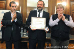 Fiscal Campagnoli recibió atributos de Ciudadano Ilustre