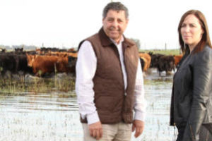 Vidal: “Los desbordes del Río Salado son completamente evitables”