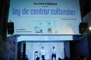 Legislatura:Presenta la Ley de Centros Culturales