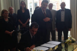 Firmas de Convenios con la Cámara de Diputados de Berlín