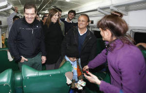 Vidal visitó San Isidro