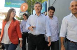 Macri recorrió Pilar junto a  Vidal