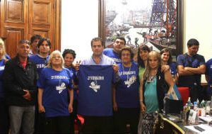 Ritondo recibió a familiares y víctimas de Cromañon