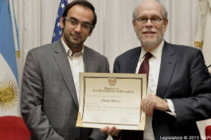 Distinción: Harold Holzer fue declarado Huésped de Honor