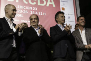 Macri asistió de la apertura de ArteBA