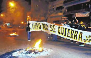 Comunicaciones: tras el desalojo, lo toman