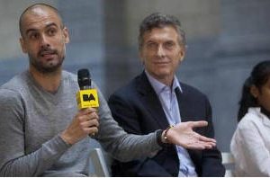 Macri:Distinguió Huésped de Honor a Josep “Pep” Guardiola