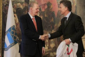 Huésped de Honor al Pte. del Comité Olímpico Internacional