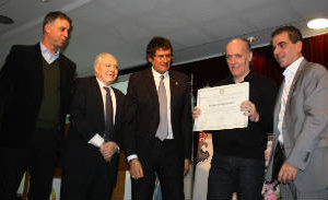 Ritondo distinguió a Defensores del Pueblo de la Ciudad