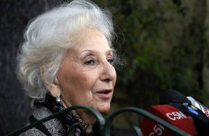 Estela de Carlotto: «Todavía estoy como soñando»