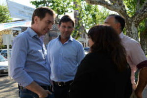 Santilli visitó San Andrés de Giles