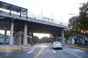 Larreta abrió al tránsito la calle Olleros