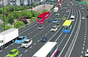 Autopista: Arrancan las obras para hacer el Metrobús