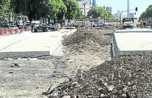 Metrobús:La Justicia autorizó obras,sobre 9 de Julio