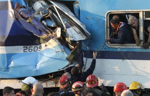 Otra vez el sarmiento,choque de trenes en Castelar