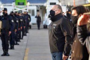 Día de la Independencia Berni encabezó acto