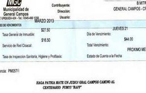 ¡Insólito!:Un mensaje antisemita