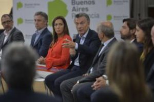 Macri, Vidal: Reunidos con el gabinete Bonaerense