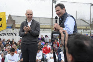 Larreta gran respaldar a Carlos Regazzoni